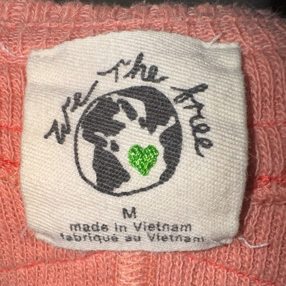 🧡We the Free Colby long sleeve coral oversized top🧡 - Picture 6 of 8